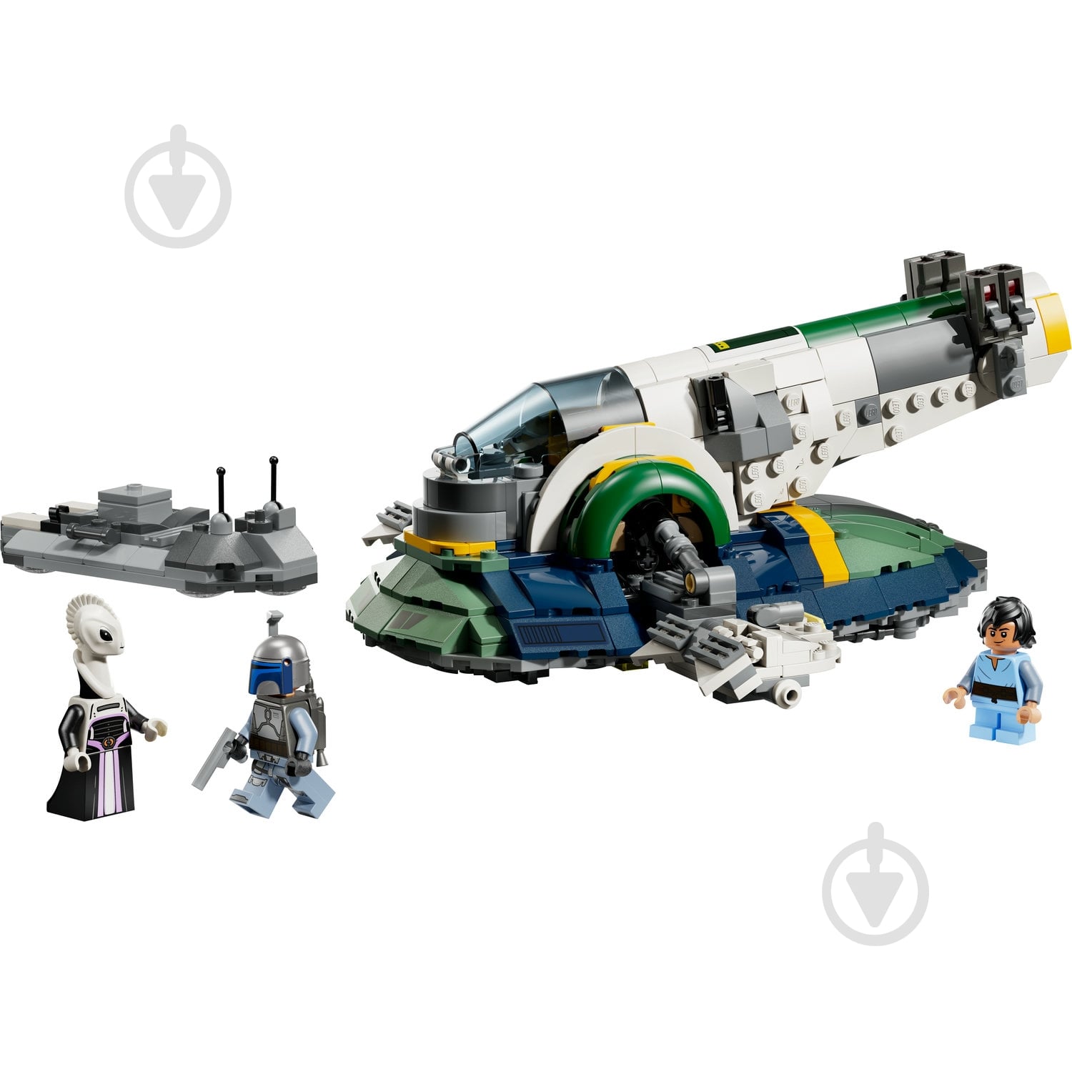 ᐉ Конструктор LEGO Star Wars Зореліт Джанго Фетта 75433 • Краща