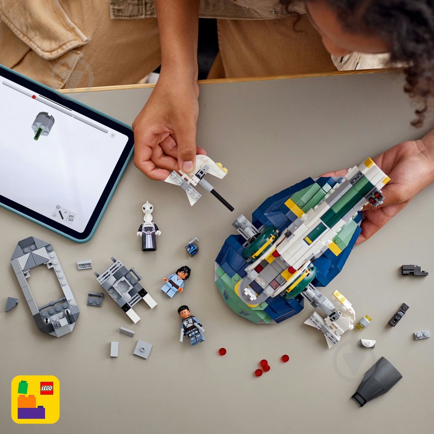 ᐉ Конструктор LEGO Star Wars Зореліт Джанго Фетта 75433 • Краща