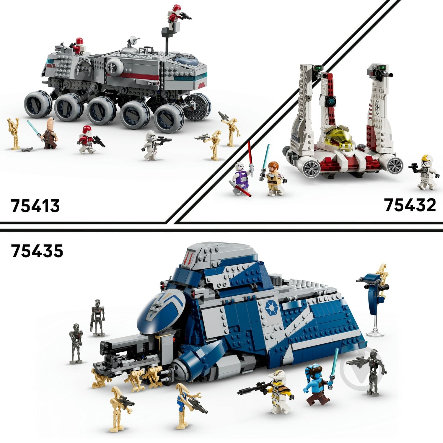ᐉ Конструктор LEGO Star Wars Зореліт Джанго Фетта 75433 • Краща