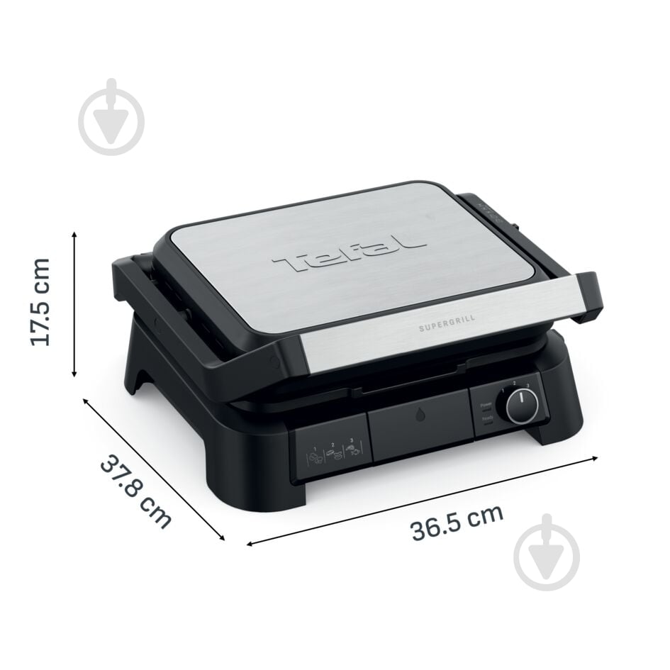 Гриль Tefal SuperGrill 4in1 GC517DE0 - фото 2