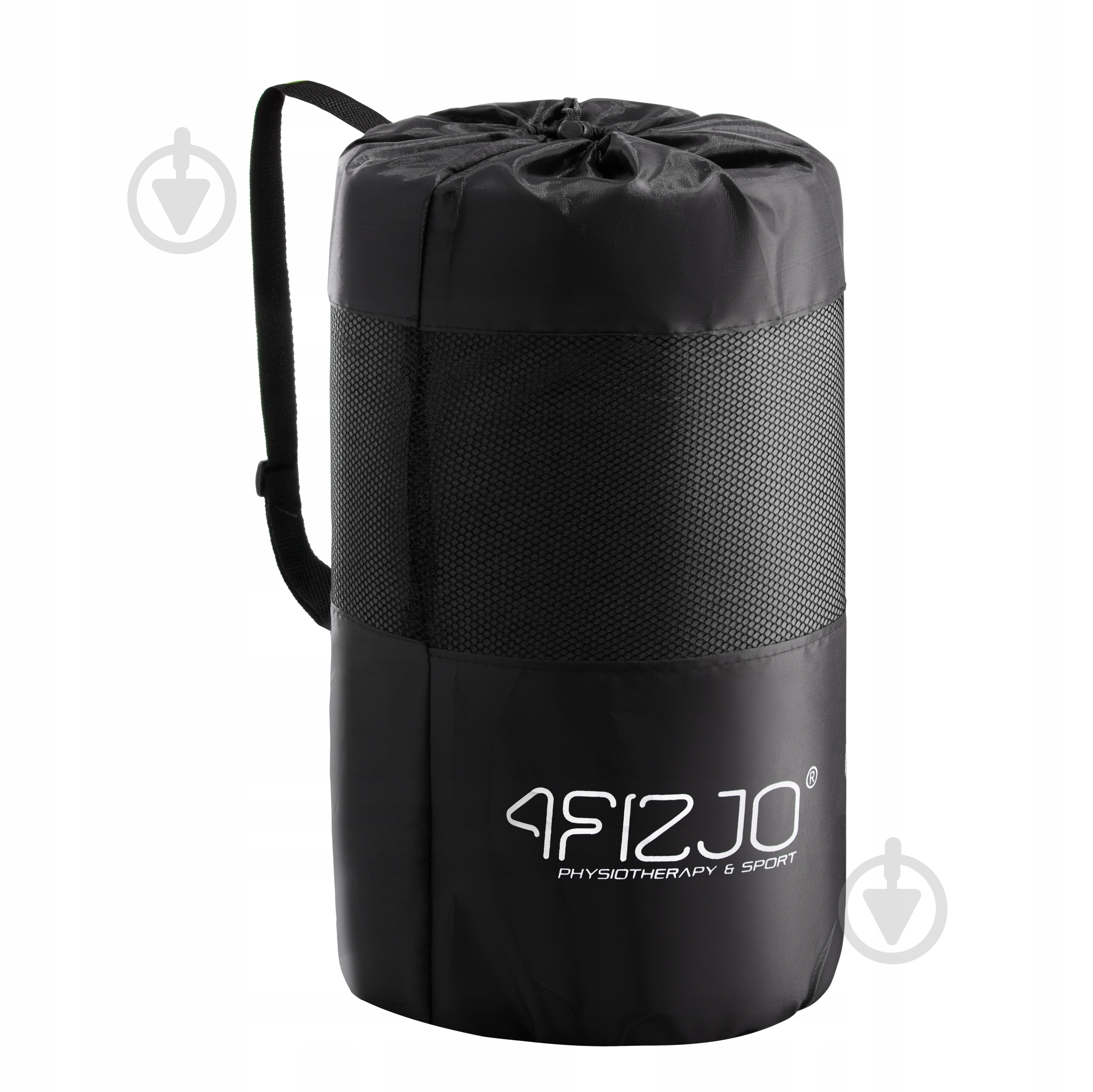 Килимок акупунктурний 4fizjo з валиком Classic Mat XL Аплікатор Кузнєцова 4FJ0087 Black/Yellow - фото 4