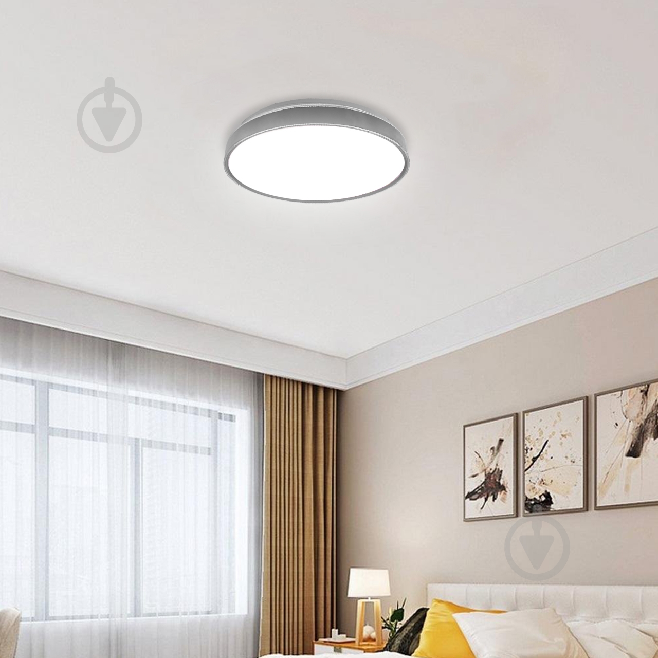 Світильник світлодіодний Eurolamp Glass Shield чорний 3000-6500 К LED-SL-72W-T28 - фото 3 Світильник світлодіодний Eurolamp Glass Shield чорний 3000-6500 К LED-SL-72W-T28 - фото 3