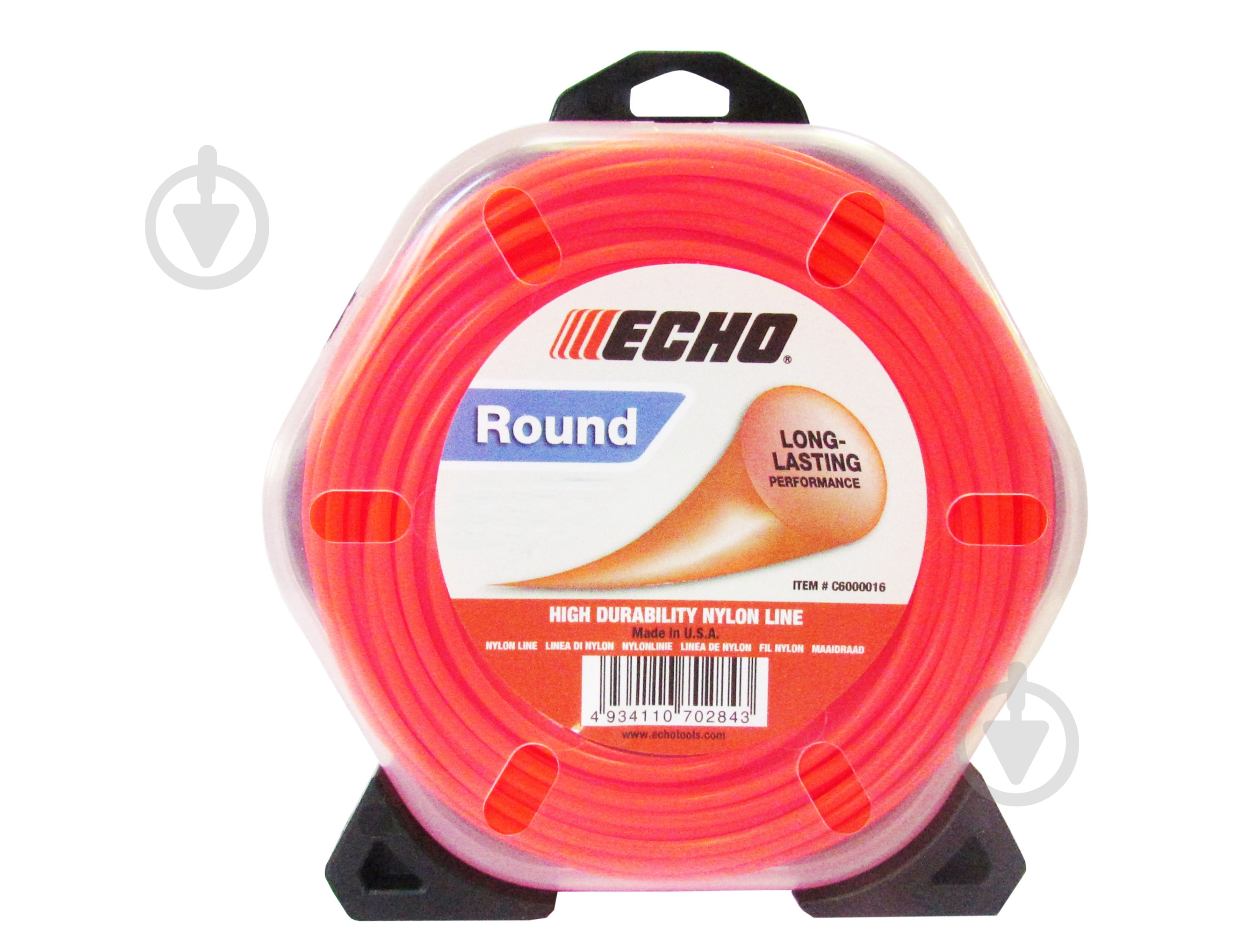 Леска косильная Echo d 2,7 мм 72 м круглая - фото 1 Леска косильная Echo d 2,7 мм 72 м круглая - фото 1