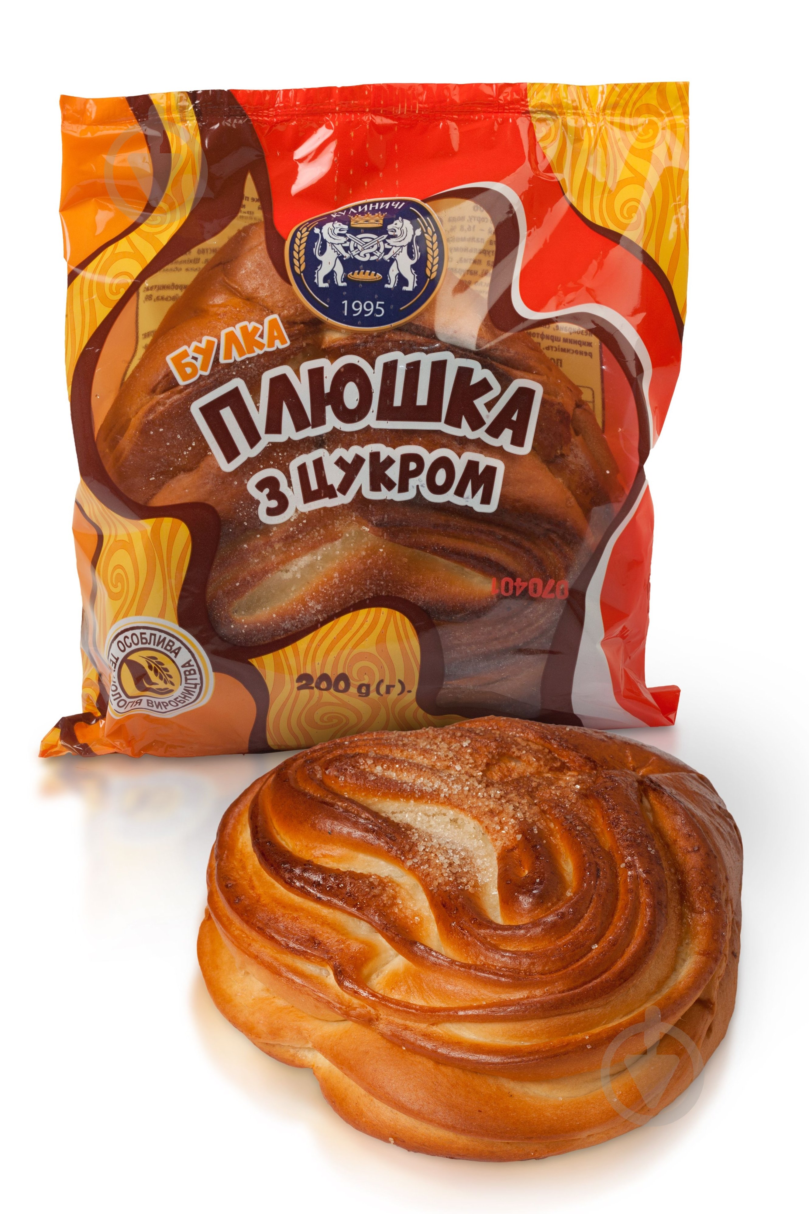 Пирог Кулиничі Плюшка с сахаром - фото 1