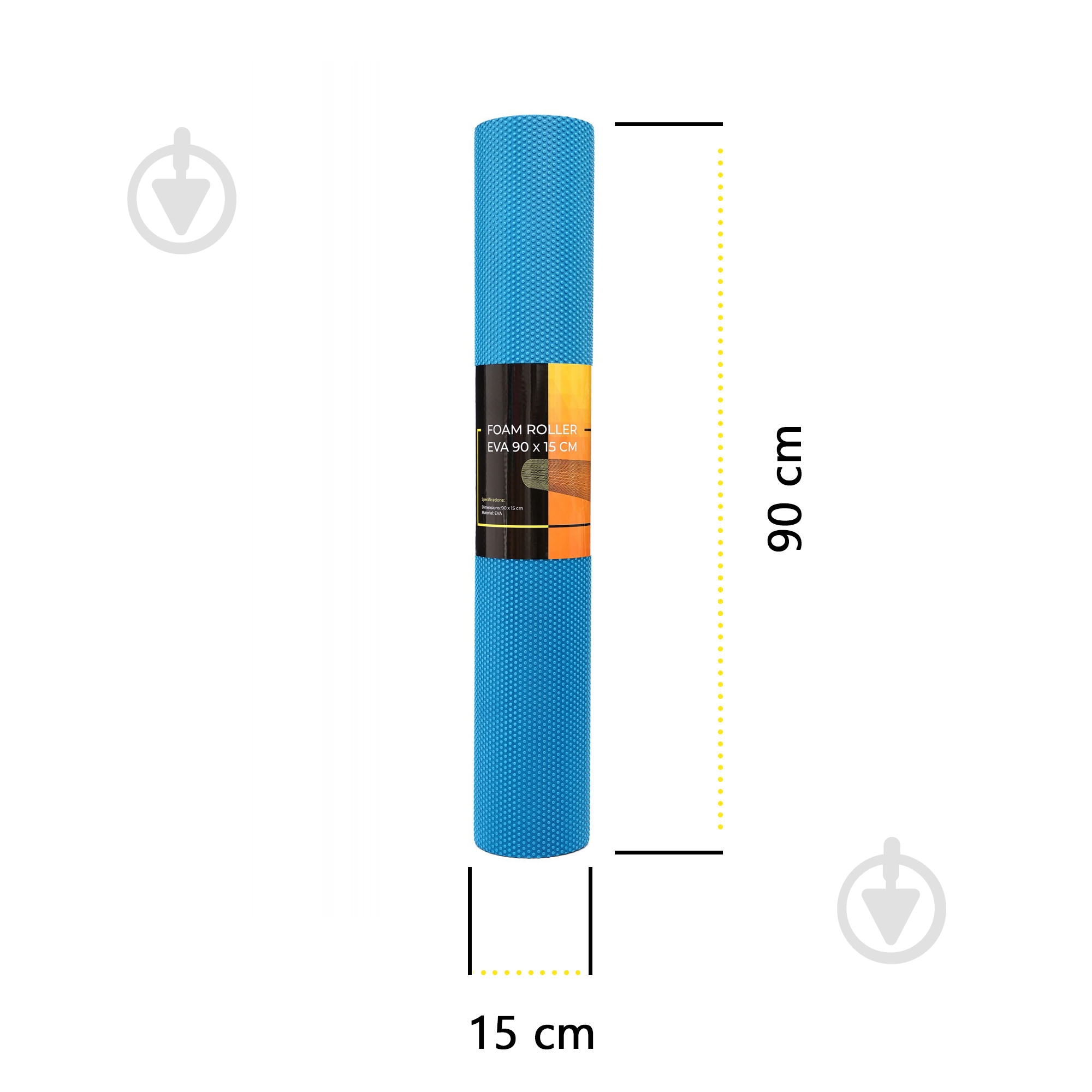 Массажный ролик Cornix EVA+ 90x15 см XR-0316 Blue - фото 8 Массажный ролик Cornix EVA+ 90x15 см XR-0316 Blue - фото 8