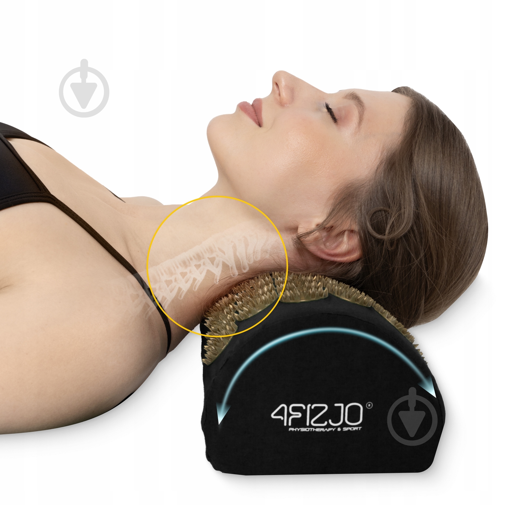 Коврик акупунктурный 4fizjo Classic Mat Аппликатор Кузнецова 4FJ0360 Black/Gold (P-5907739314987) - фото 11
