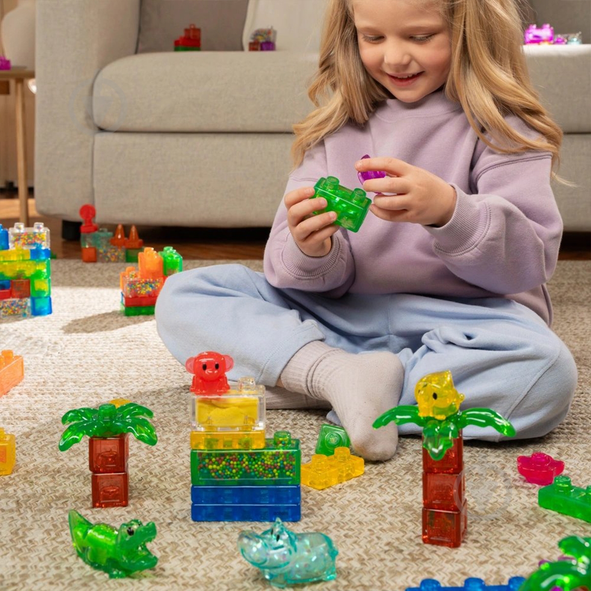 Конструктор Jelly Blox Джунгли 937532 - фото 8 Конструктор Jelly Blox Джунгли 937532 - фото 8
