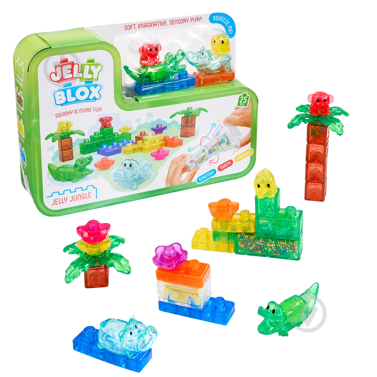 Конструктор Jelly Blox Джунгли 937532 - фото 2 Конструктор Jelly Blox Джунгли 937532 - фото 2