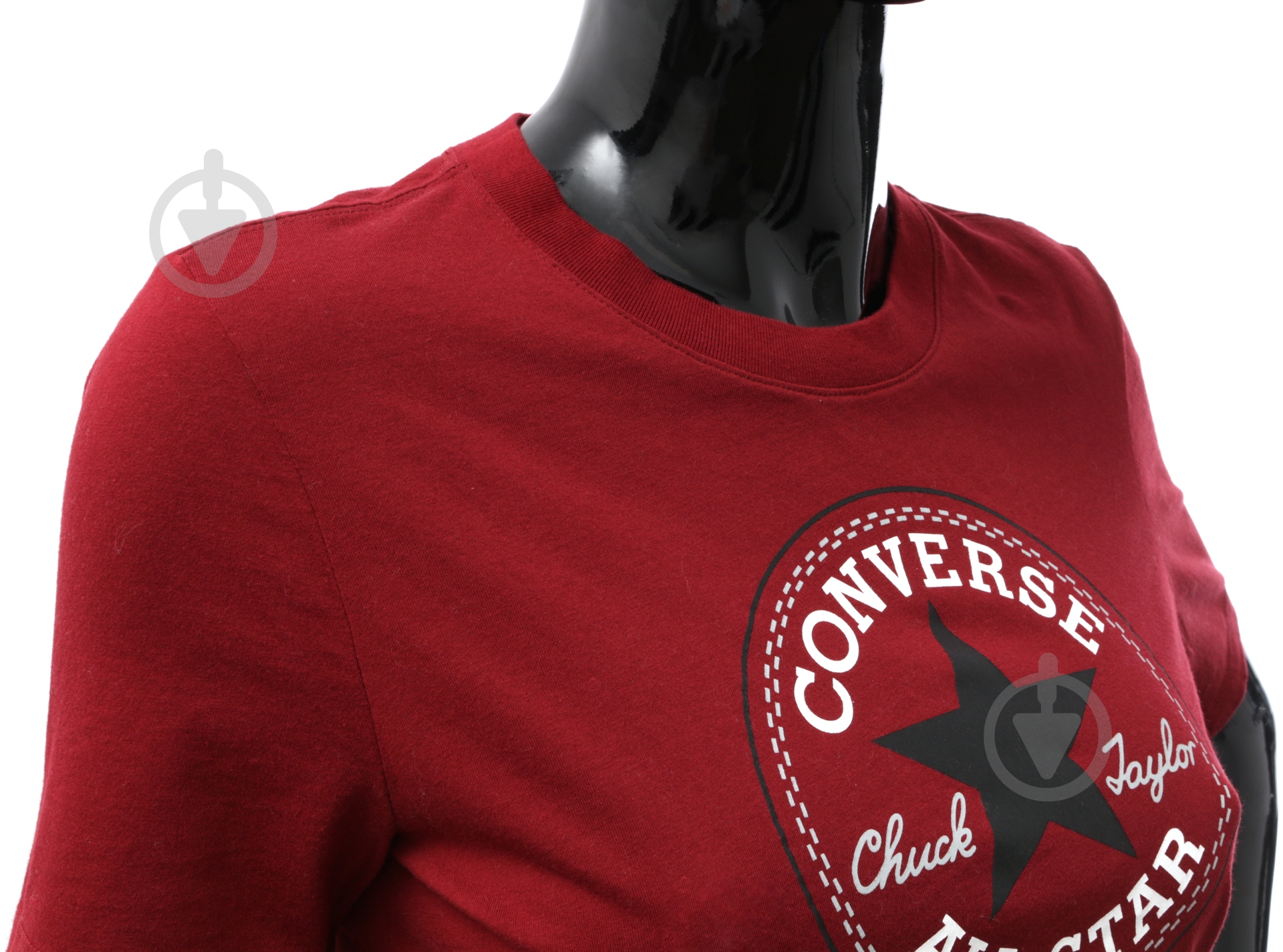 Футболка Converse 10001124-607 р.XS красный - фото 4