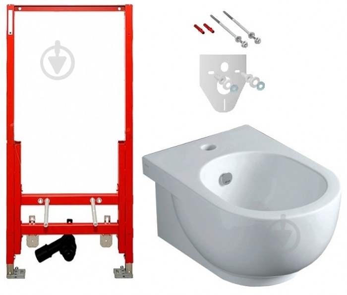 Система инсталляции TECE 9330000 + биде SIMAS E-Line EL19 - фото 1