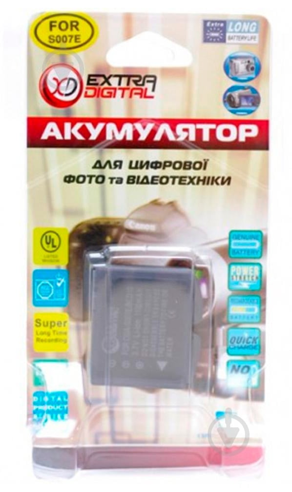 Аккумулятор EXTRADIGITAL Panasonic S007 1100мА*ч (BDP2578) - фото 3