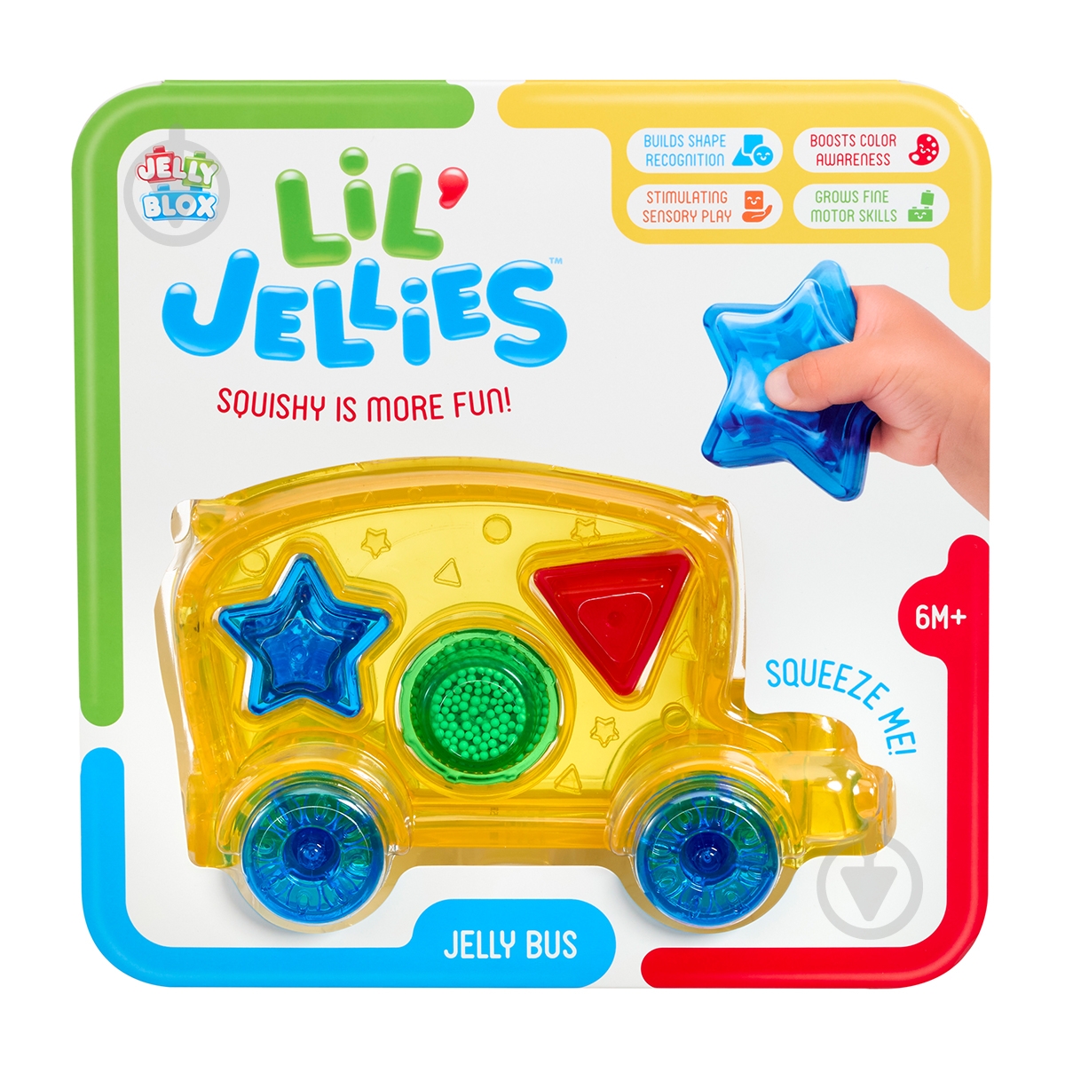 Конструктор Jelly Blox Автобус 937839 - фото 1