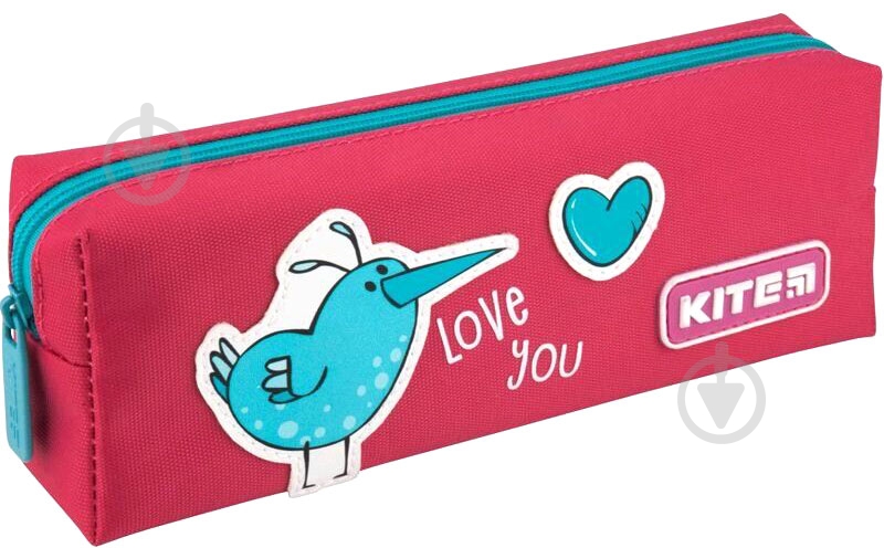 Пенал k20-642-4 KITE красный - фото 1