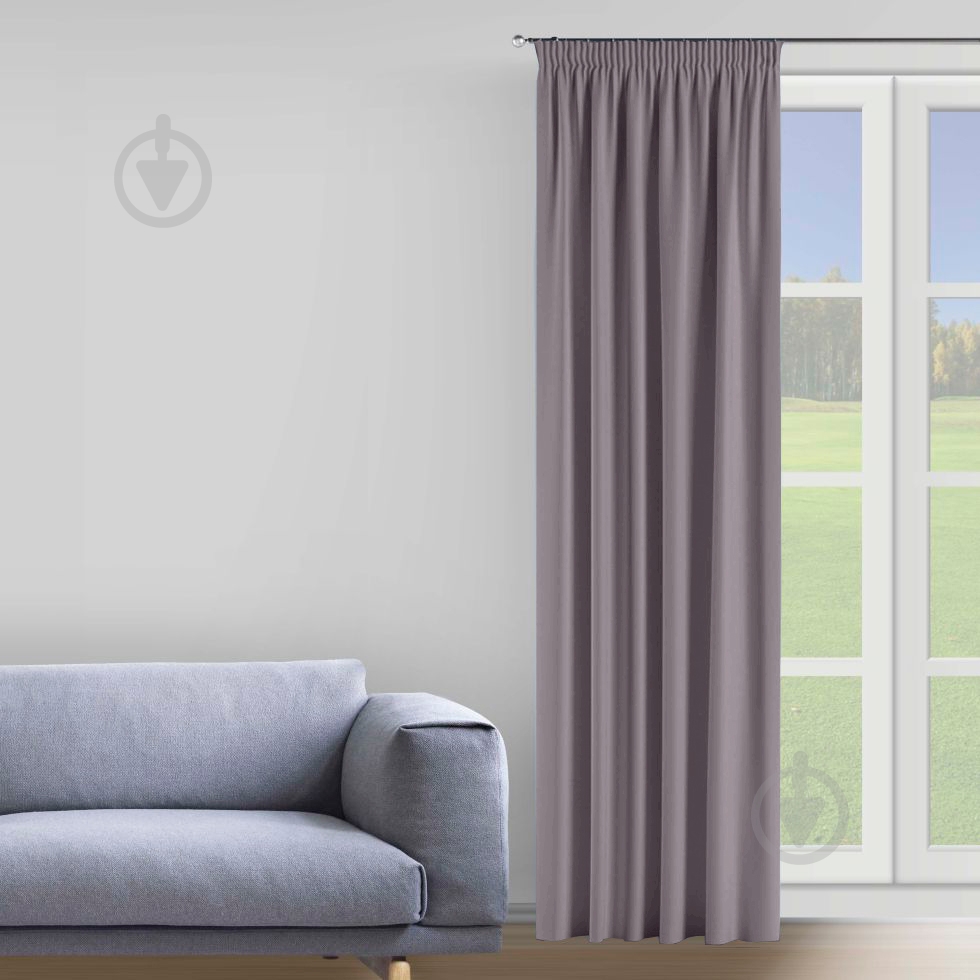 Штора BONA 280х150 сиреневый La Nuit - фото 1