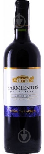 Вино Tarapaca Merlot Sarmientos 0,75 л - фото 1