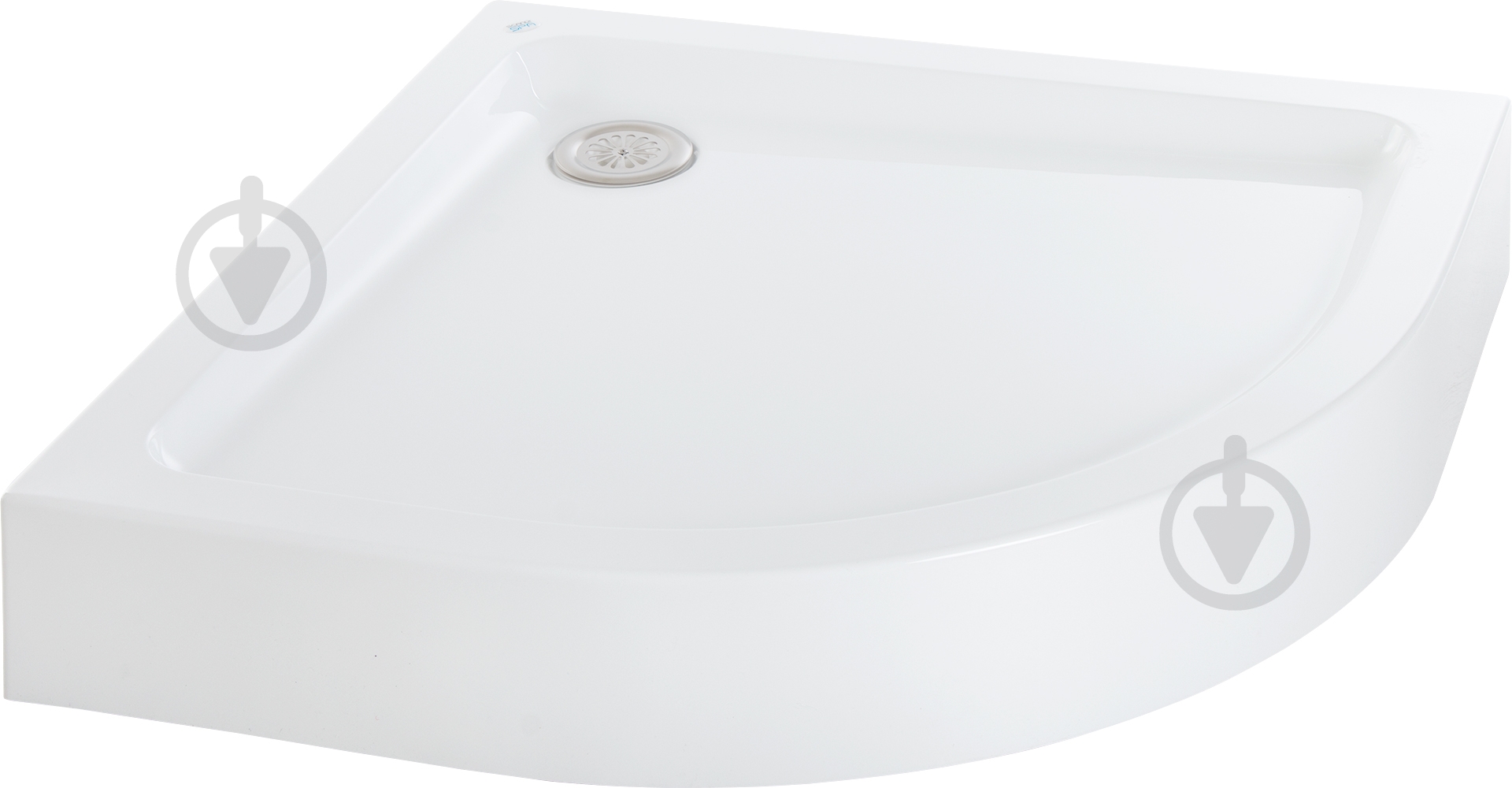 Поддон акриловый ScandiSPA Smart 90x90 с сифоном - фото 1