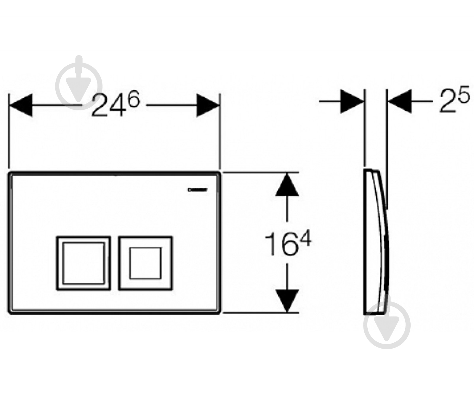 Система инсталляции Simas Duofix 458.126.00.1 + Delta 50 115.135.21.1 хром + SIMAS Gambassi GA18 - фото 6 Система инсталляции Simas Duofix 458.126.00.1 + Delta 50 115.135.21.1 хром + SIMAS Gambassi GA18 - фото 6