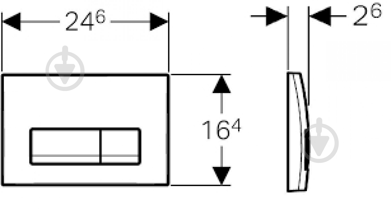 Система инсталляции Simas Duofix 458.126.00.1 + Delta 51 115.105.21.1 хром + SIMAS Gambassi GA18 - фото 6 Система инсталляции Simas Duofix 458.126.00.1 + Delta 51 115.105.21.1 хром + SIMAS Gambassi GA18 - фото 6