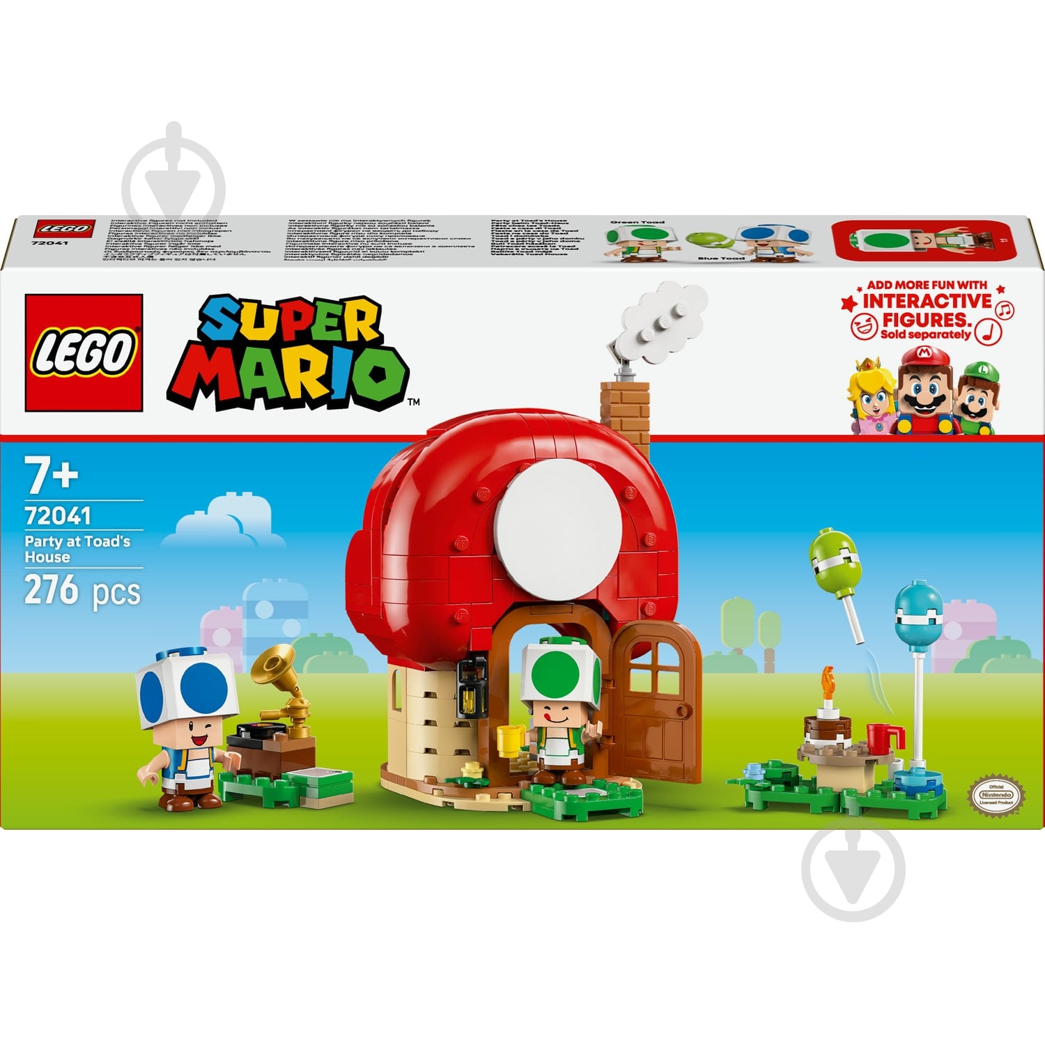Конструктор LEGO Super Mario Вечеринка в доме Toad 72041 - фото 1