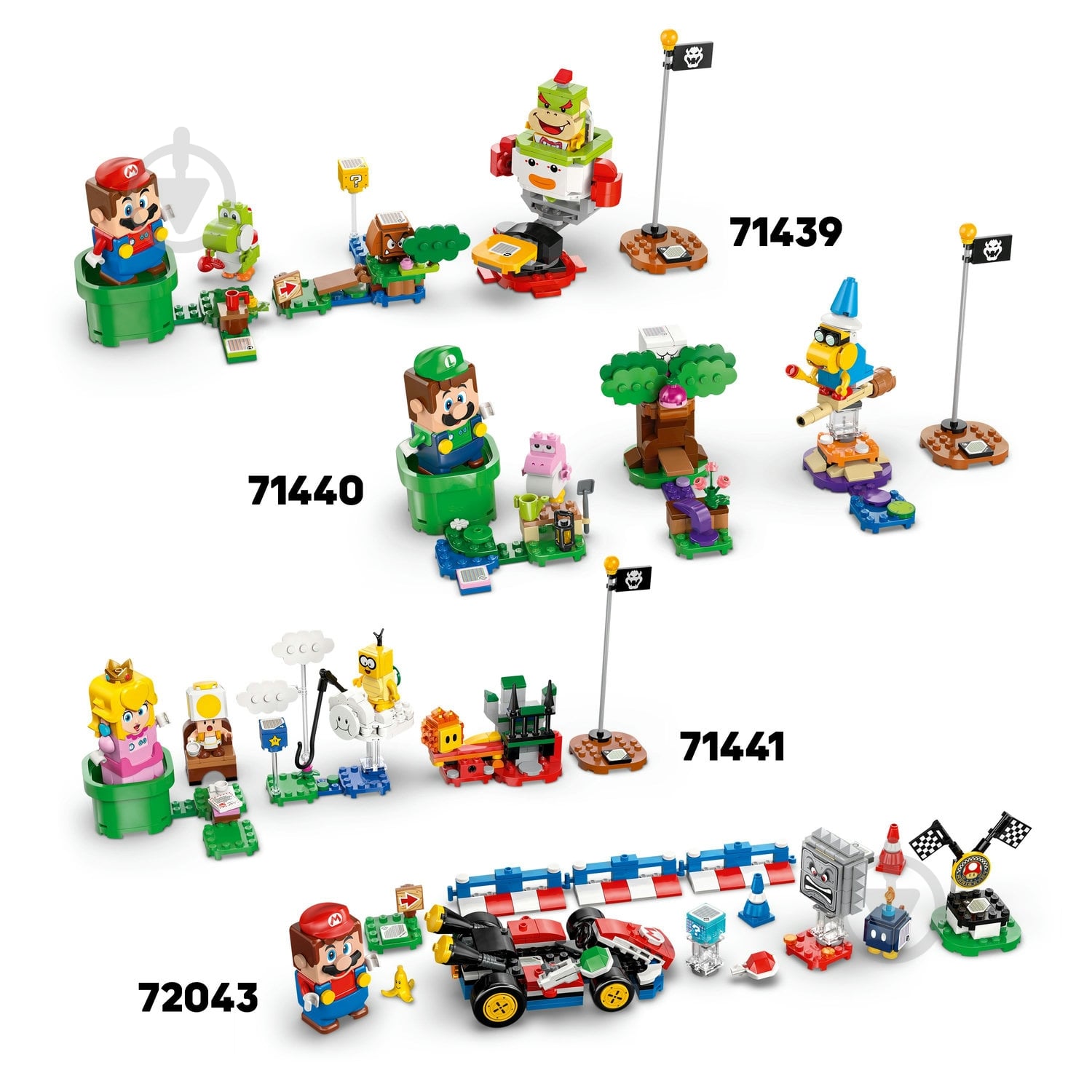 Конструктор LEGO Super Mario Вечеринка в доме Toad 72041 - фото 6