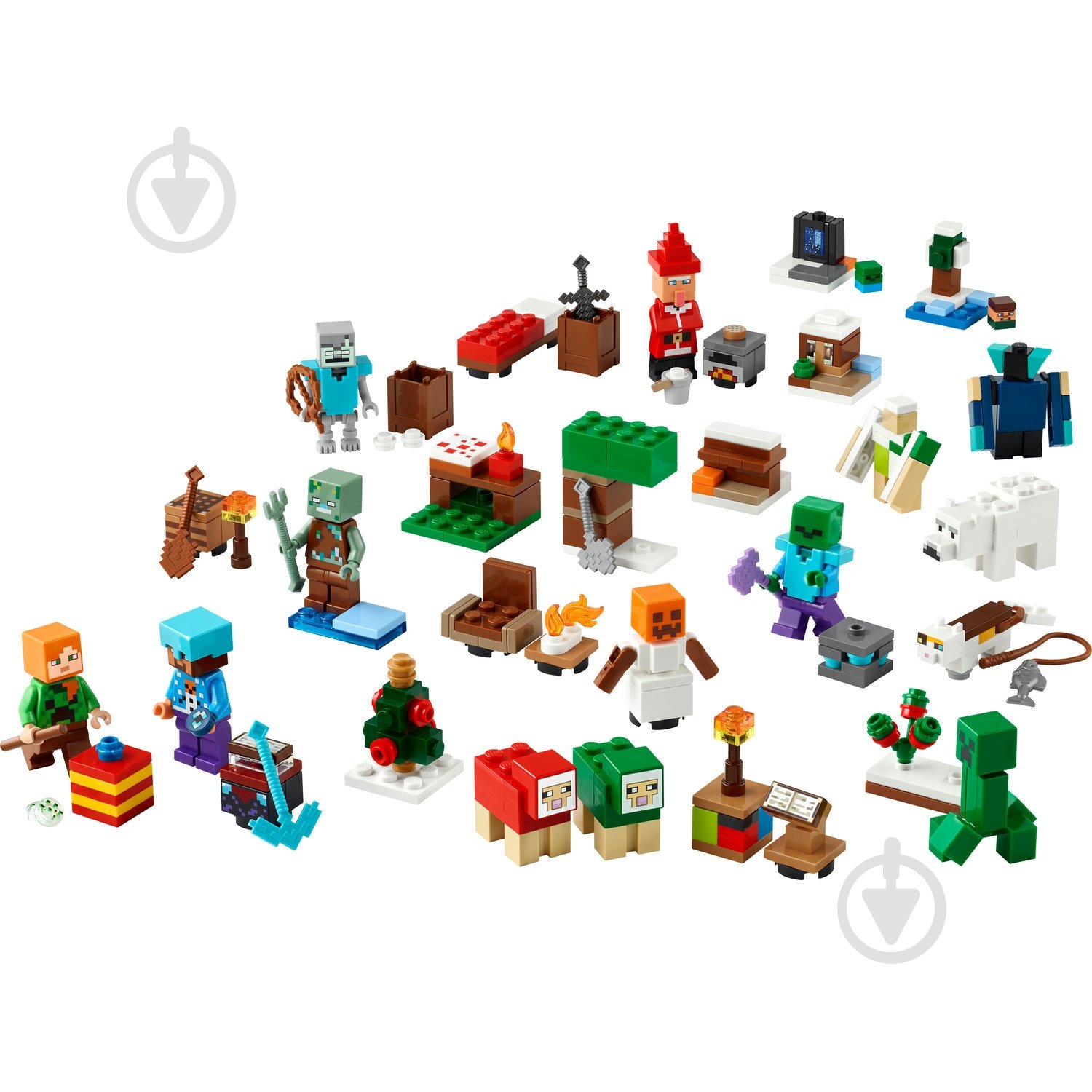 Конструктор LEGO Minecraft Адвент календар 2025 21280 - фото 3