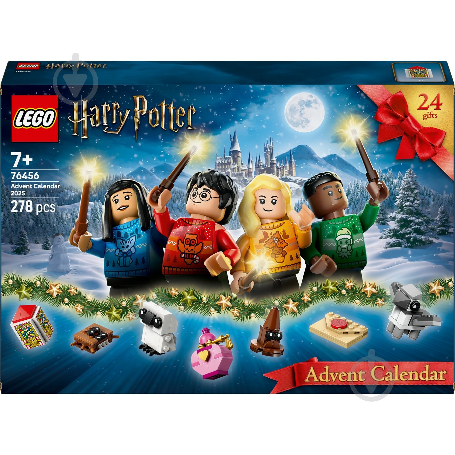 Конструктор LEGO Harry Potter Адвент календарь 2025 76456 - фото 1