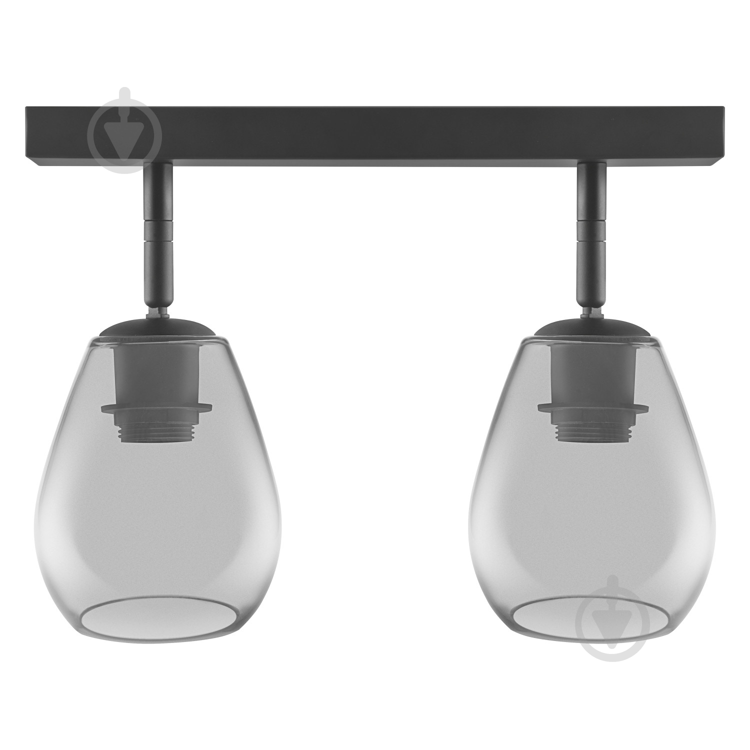 Люстра потолочная Ledvance Vintage Cone Spot 2x40 Вт E27 серый дымчатый - фото 2