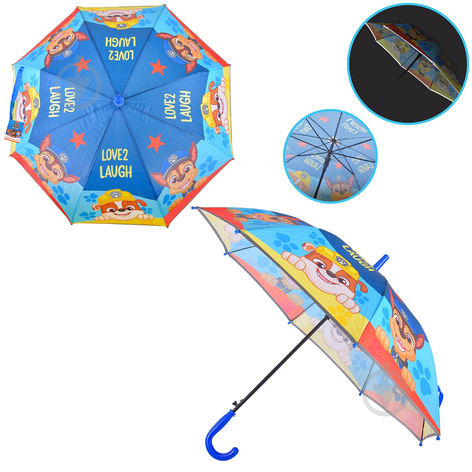 Парасолька Iblock Paw Patrol синій PL82129 - фото 1