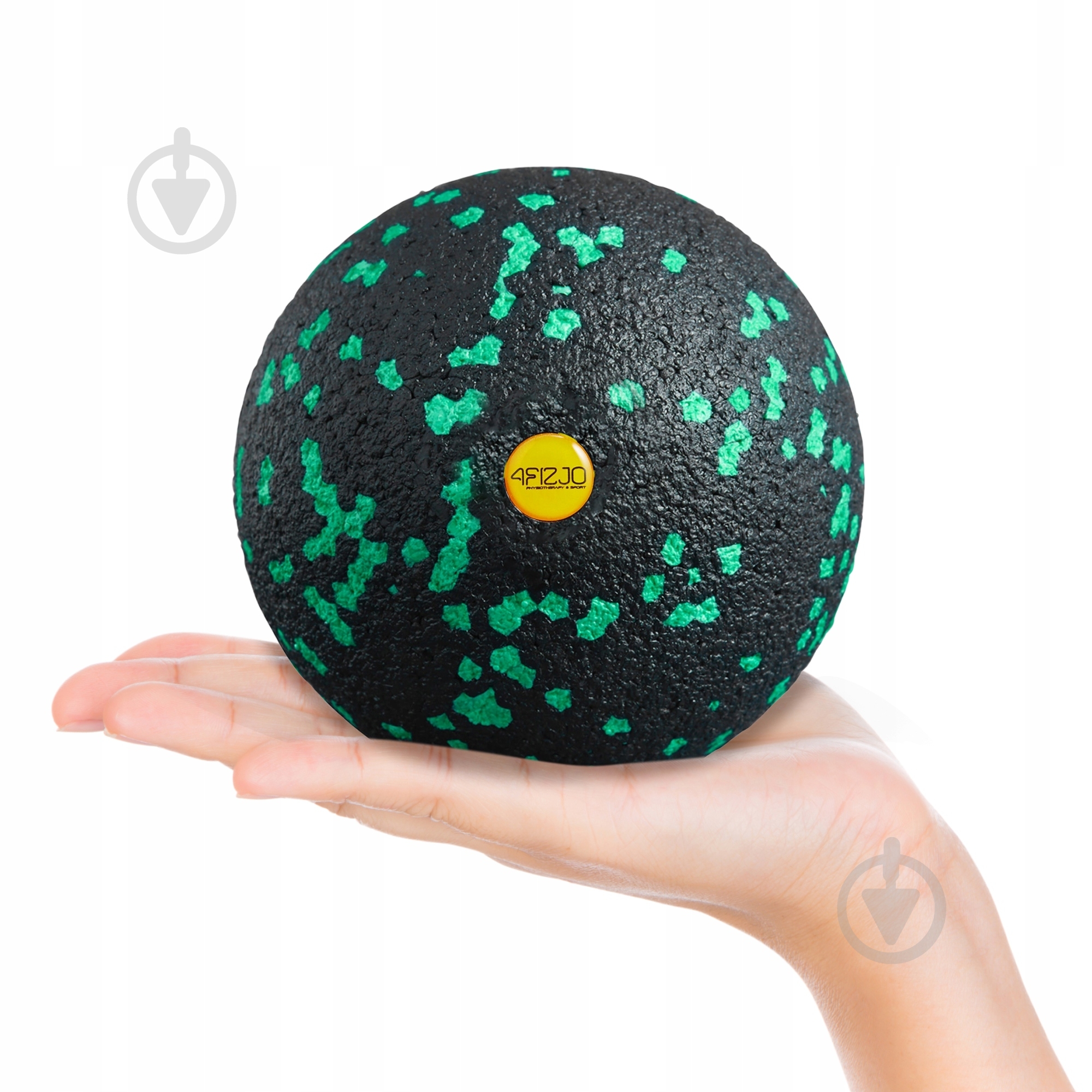 Масажний м'яч 4fizjo EPP Ball 12 Black/Green (P-5907222931264) - фото 3