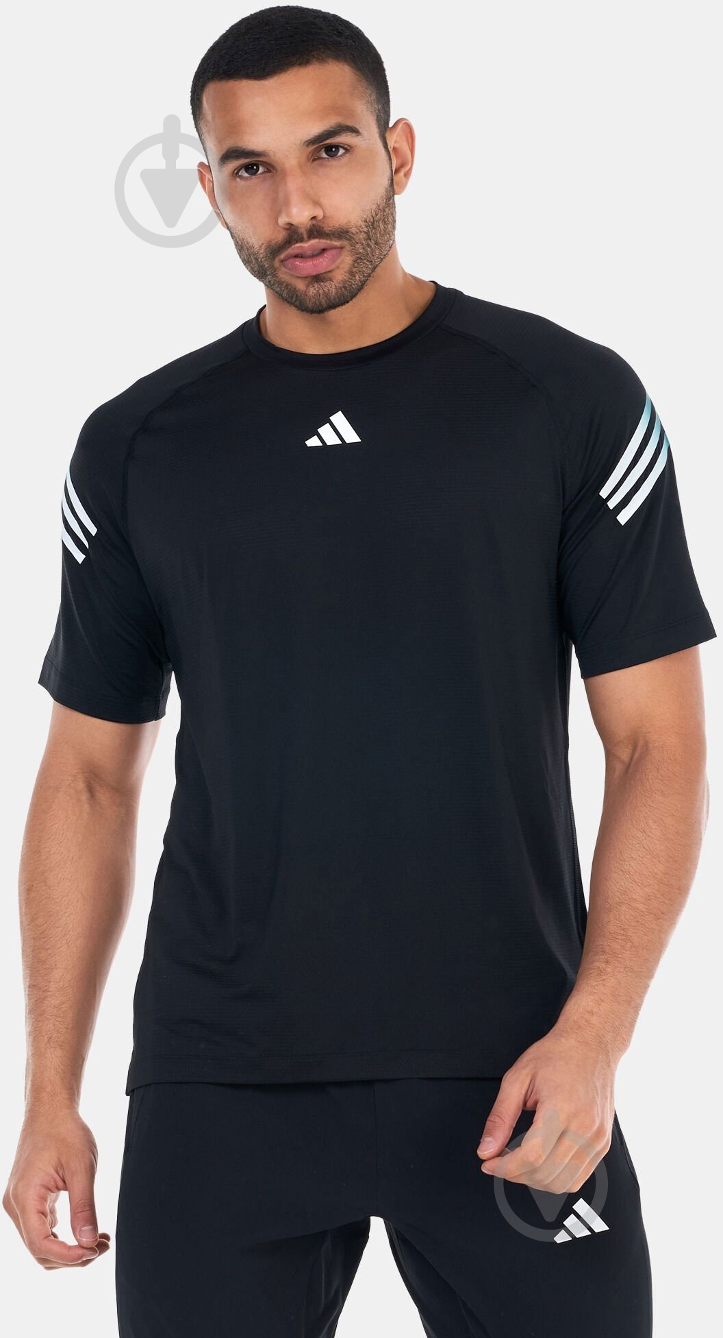Футболка Adidas IJ8126 р.M черный - фото 1