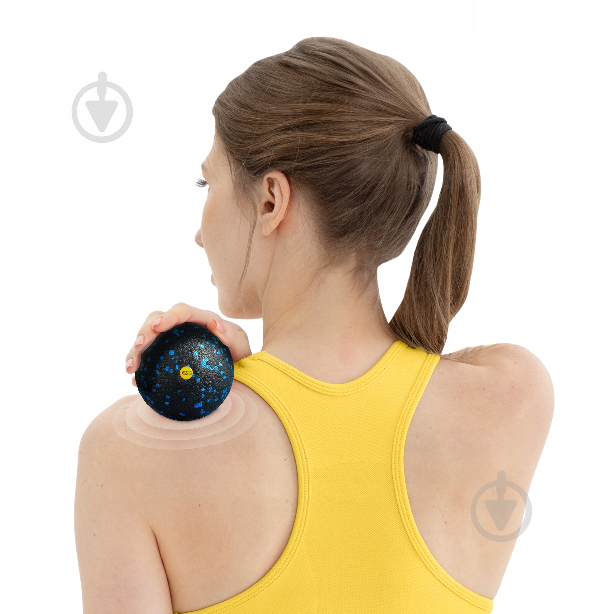 Массажный мяч 4fizjo EPP Ball 12 Black/Blue (P-5907222931288) - фото 7