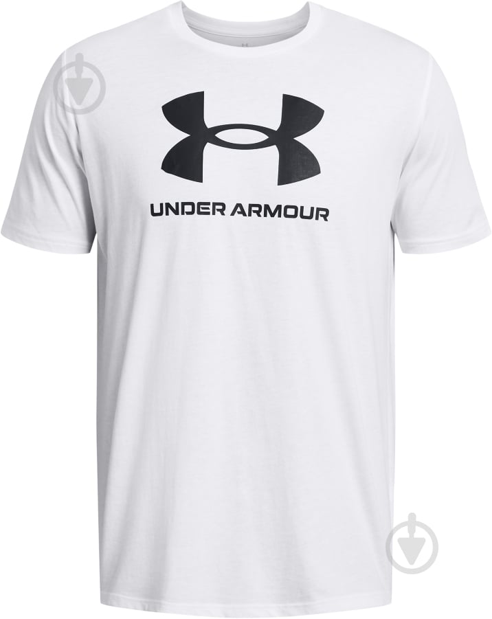 Футболка Under Armour UA SPORTSTYLE LOGO UPDATE SS 1382911-100 р.XL білий - фото 3