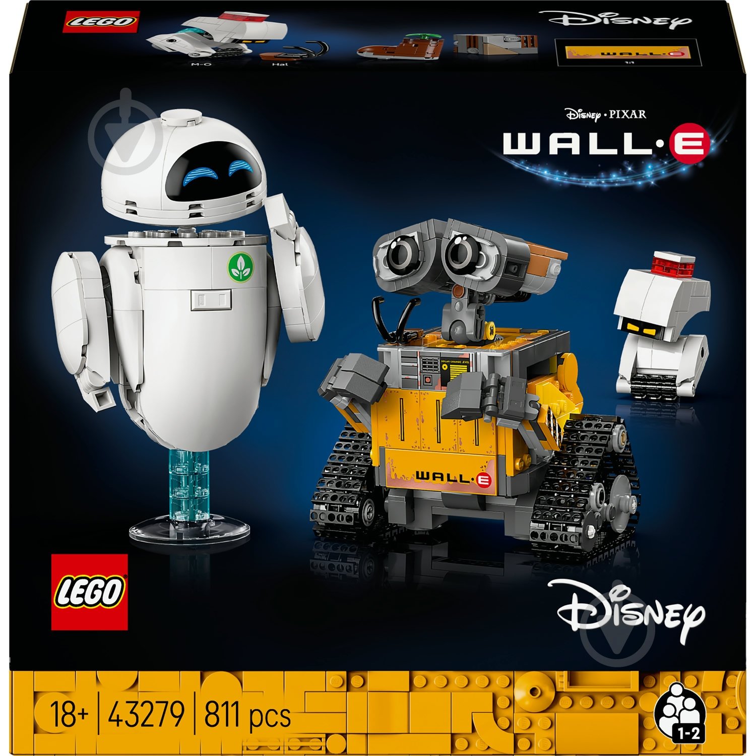 Конструктор LEGO Disney ВОЛЛ·І та Єва 43279 - фото 1