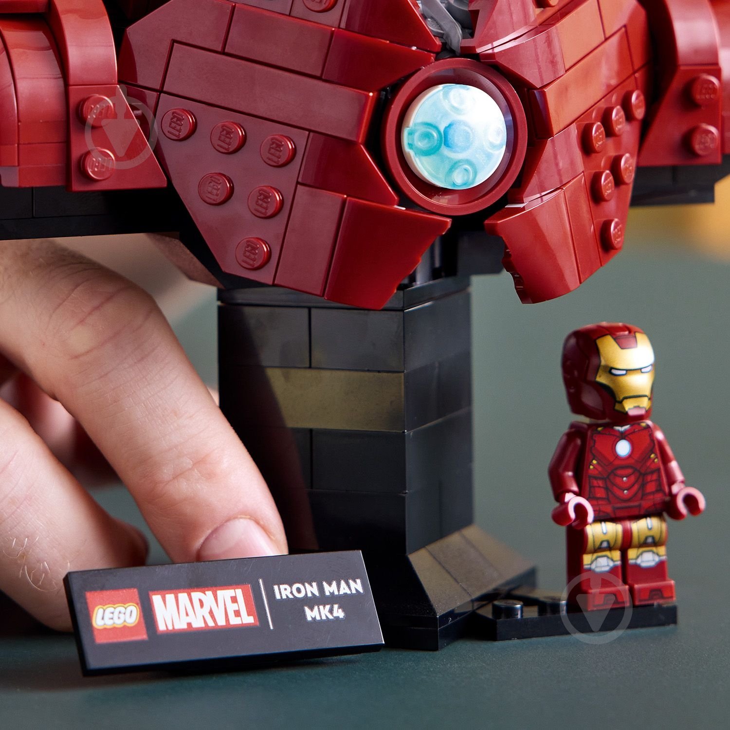 Конструктор LEGO Super Heroes Marvel Бюст Залізної Людини MK4 76327 - фото 7