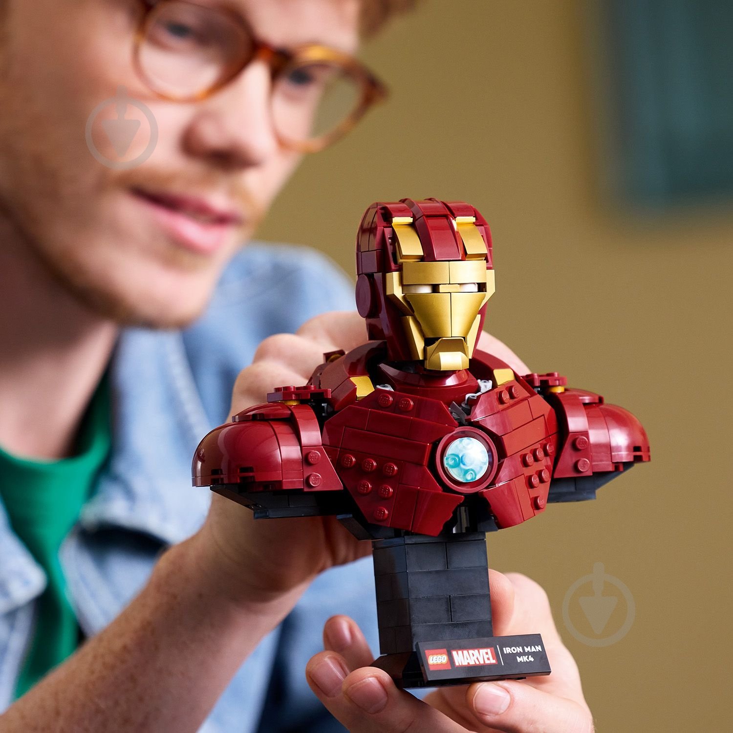 Конструктор LEGO Super Heroes Marvel Бюст Залізної Людини MK4 76327 - фото 8