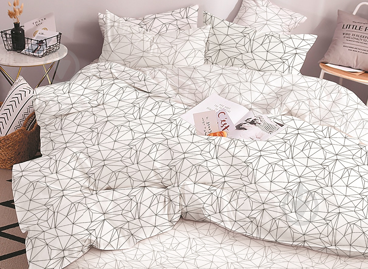 Комплект постельного белья Web двуспальный с рисунком ТЕП - фото 1 Комплект постельного белья Web двуспальный с рисунком ТЕП - фото 1