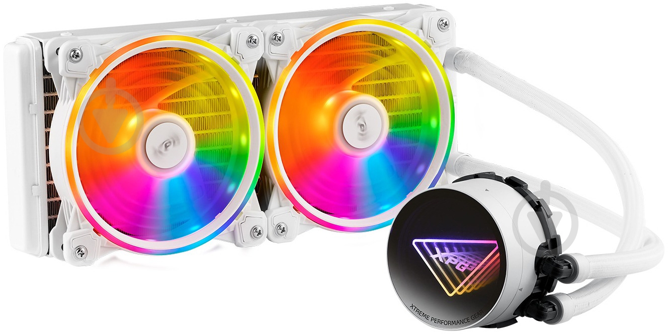 Система водного охлаждения ADATA (LEVANTEX240-WHCWW) White - фото 1