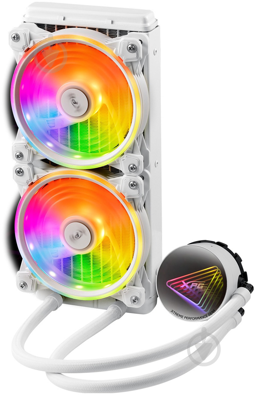 Система водного охлаждения ADATA (LEVANTEX240-WHCWW) White - фото 2