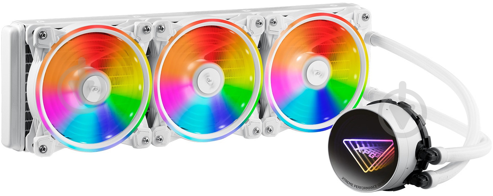 Система водяного охолодження ADATA (LEVANTEX360-WHCWW) White - фото 1