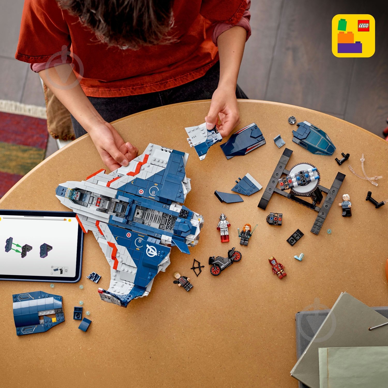 Конструктор LEGO Super Heroes Marvel Месники: Ера Альтрона Квінджет 76325 - фото 5