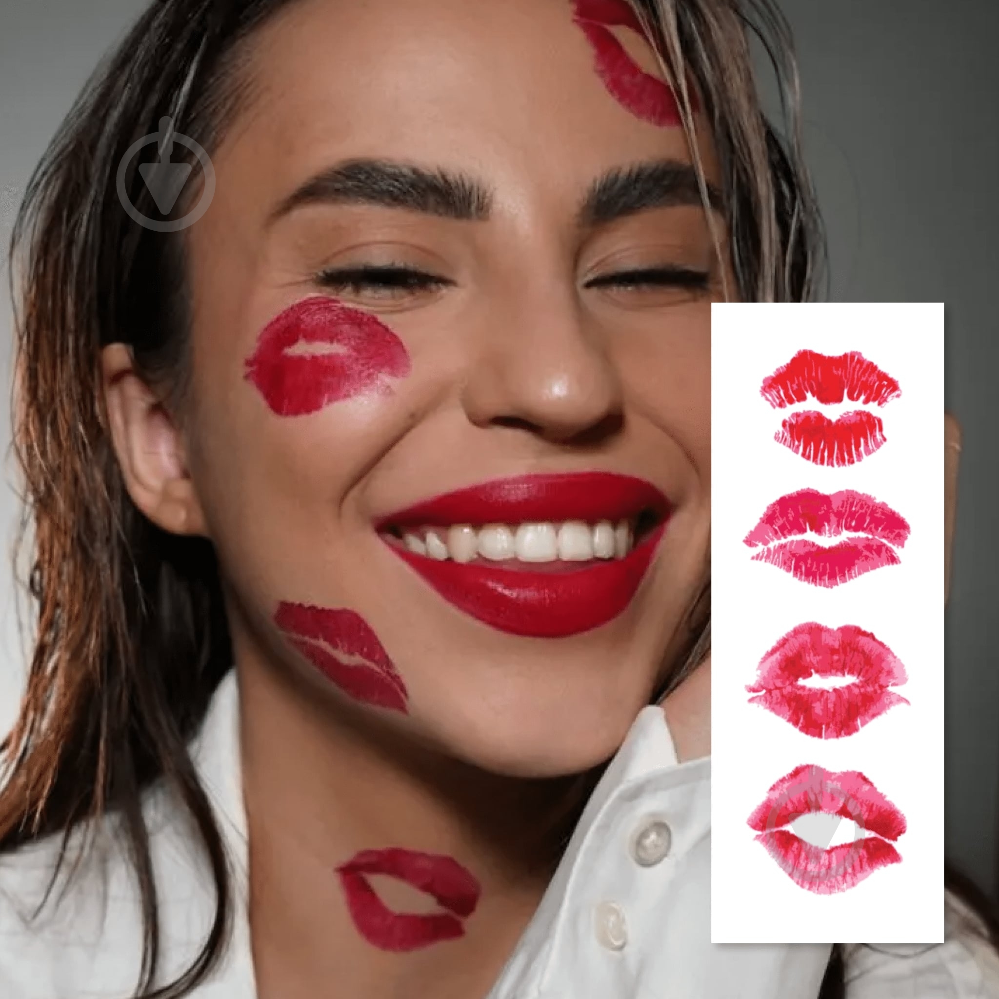 Тату временное Arley Sign Поцелуи - фото 1