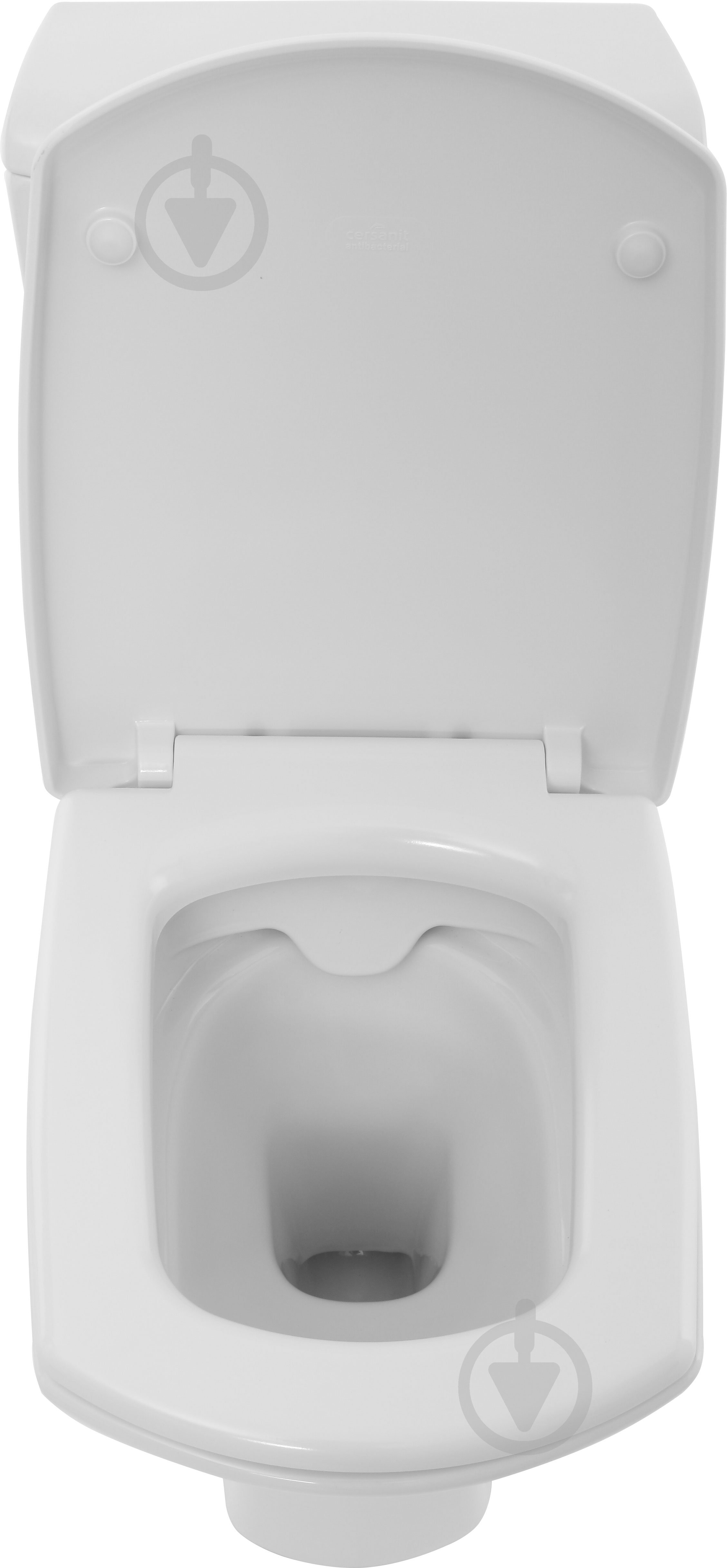 Унітаз-компакт Cersanit CARINA CLEAN ON 011 дюропластовим сидінням - фото 3 Унітаз-компакт Cersanit CARINA CLEAN ON 011 дюропластовим сидінням - фото 3