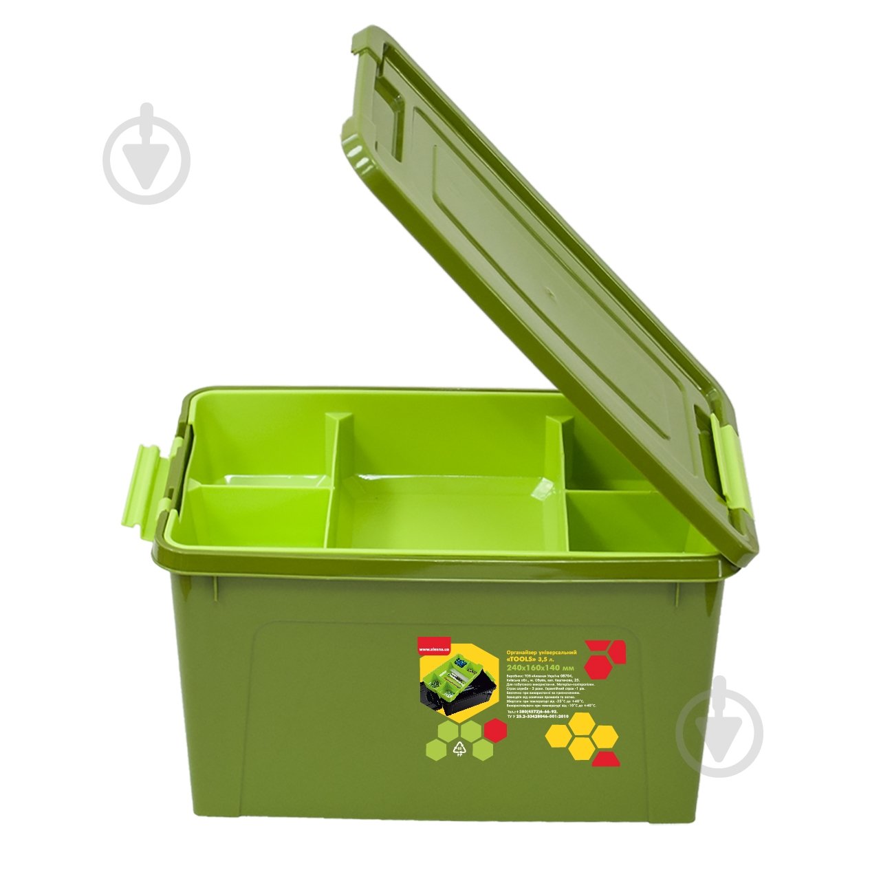 Контейнер-органайзер Алеана Tools 24,5х16,0х10,5 см - фото 2