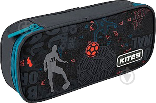 Пенал k20-662-11 KITE черный с рисунком - фото 1