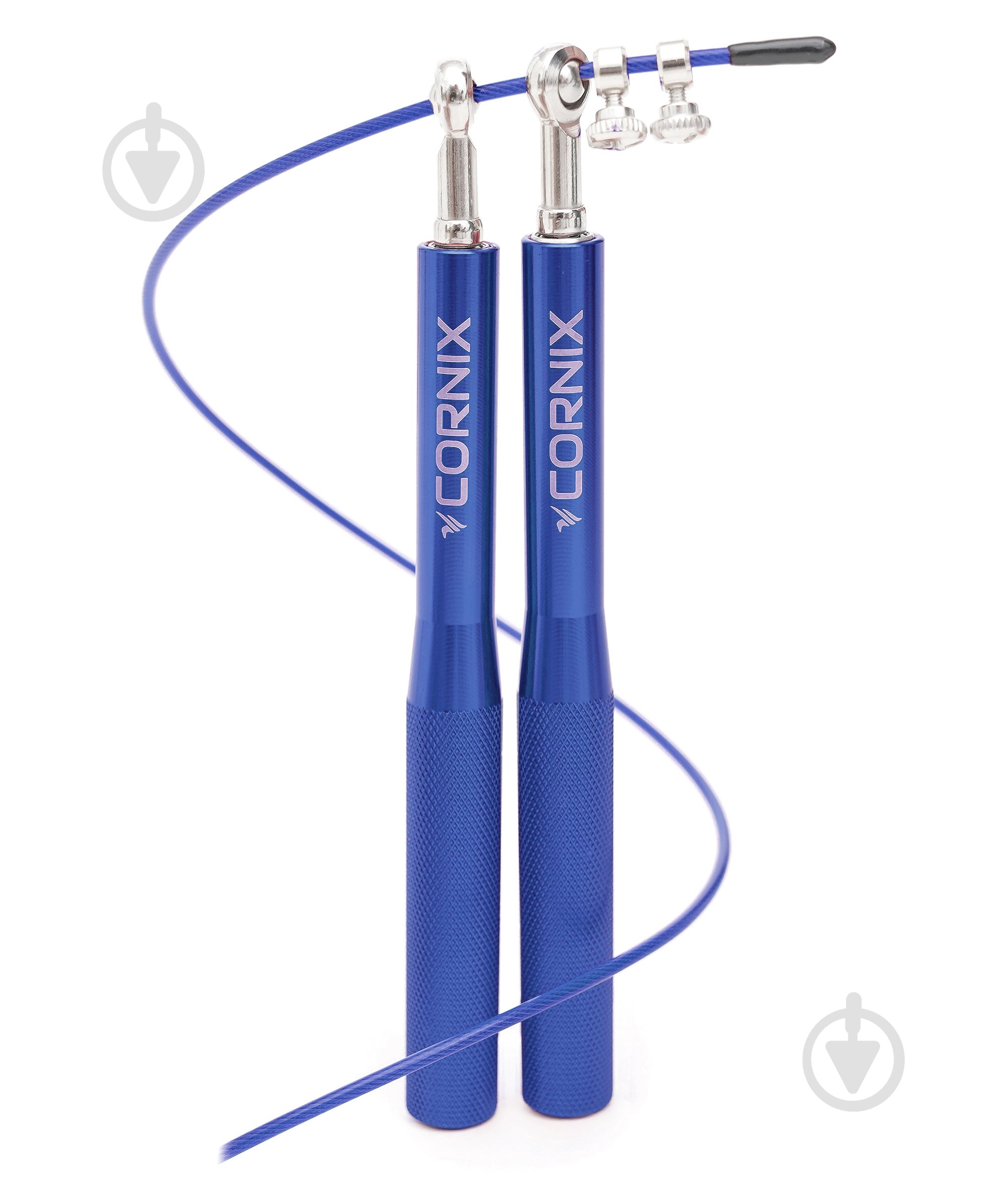 Скакалка Cornix скоростная для кроссфита Speed Rope XR-0153 Blue - фото 1