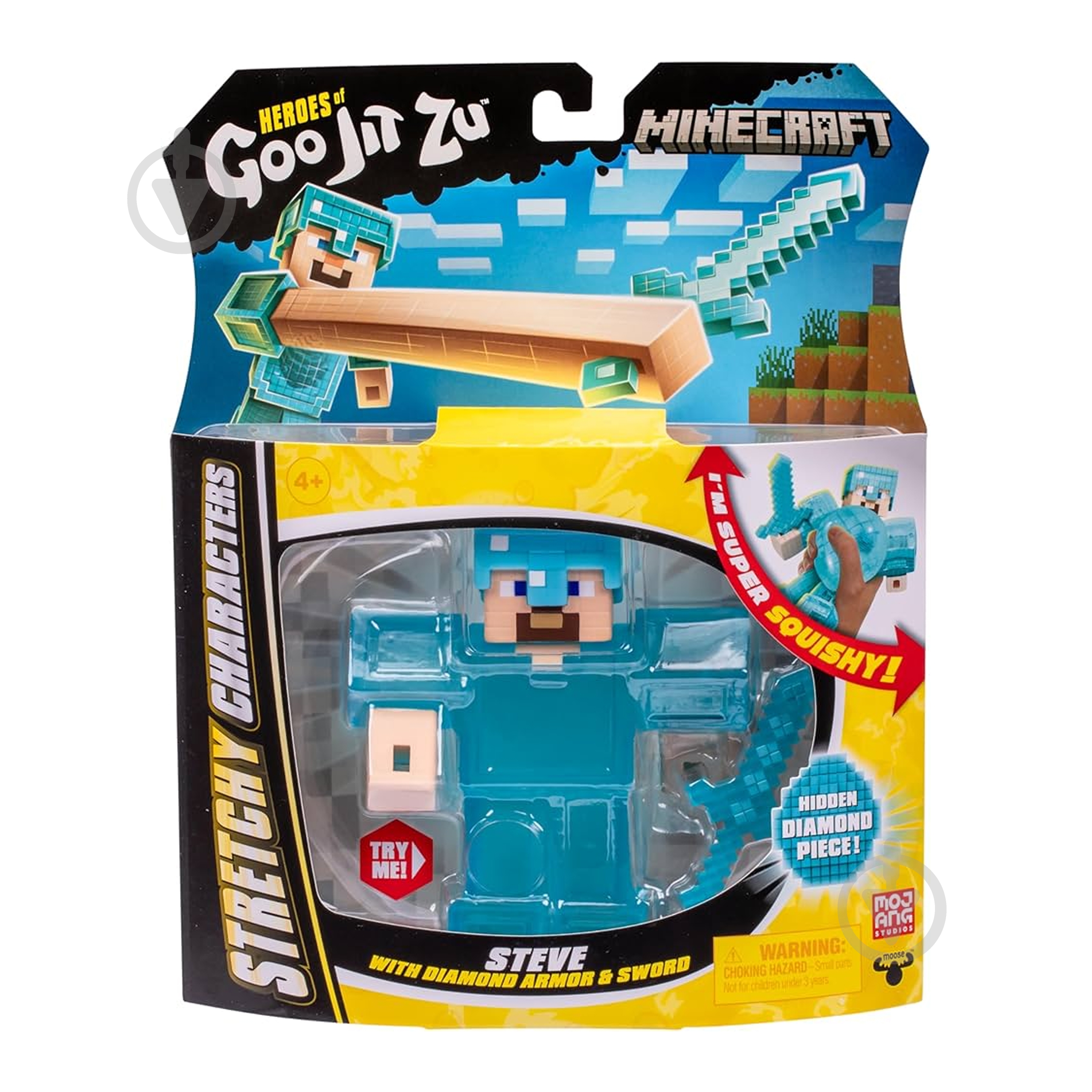 Игрушка-антистресс Стив (Майнкрафт) 123993 - фото 3