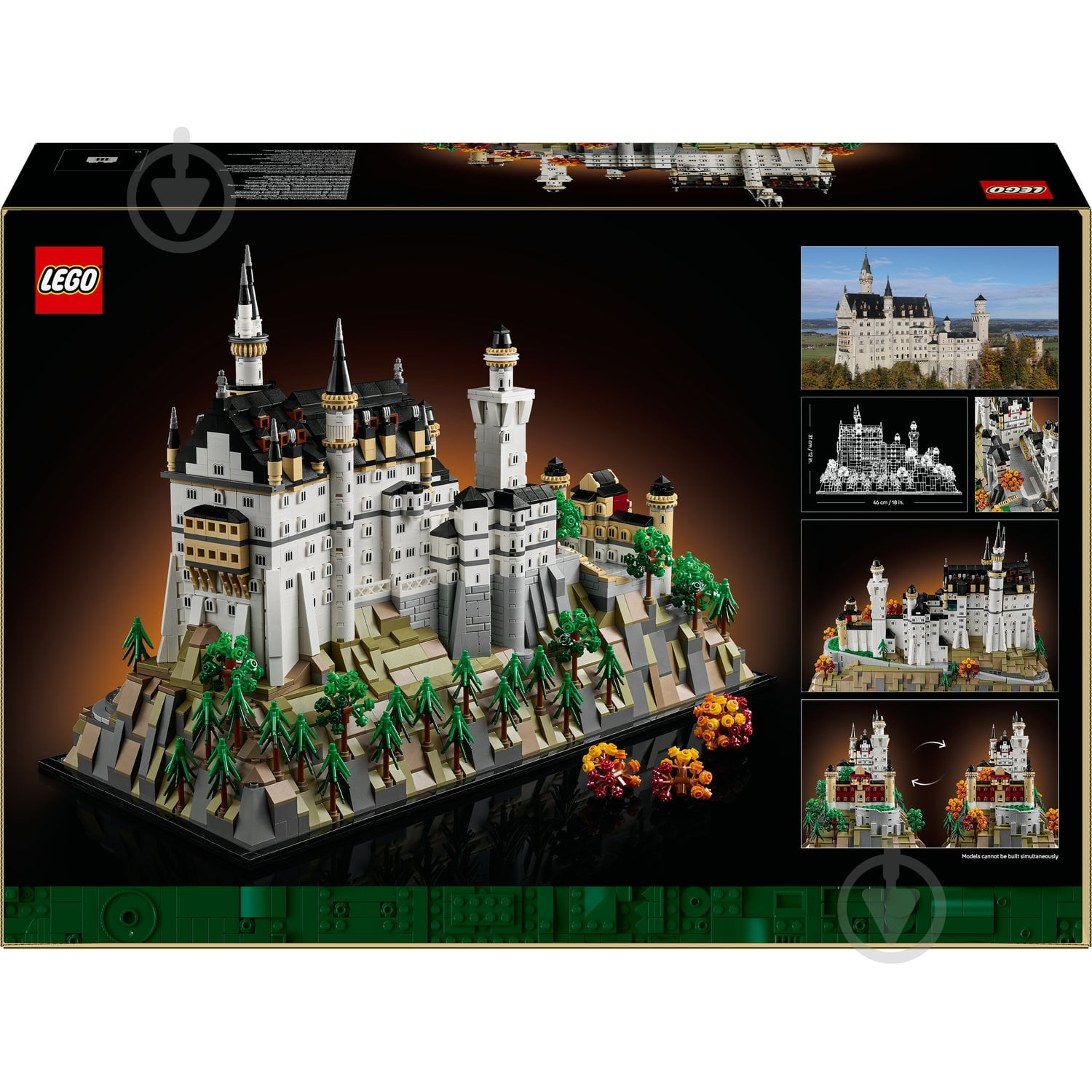 Конструктор LEGO Architecture Замок Нойшванштайн 21063 - фото 2 Конструктор LEGO Architecture Замок Нойшванштайн 21063 - фото 2