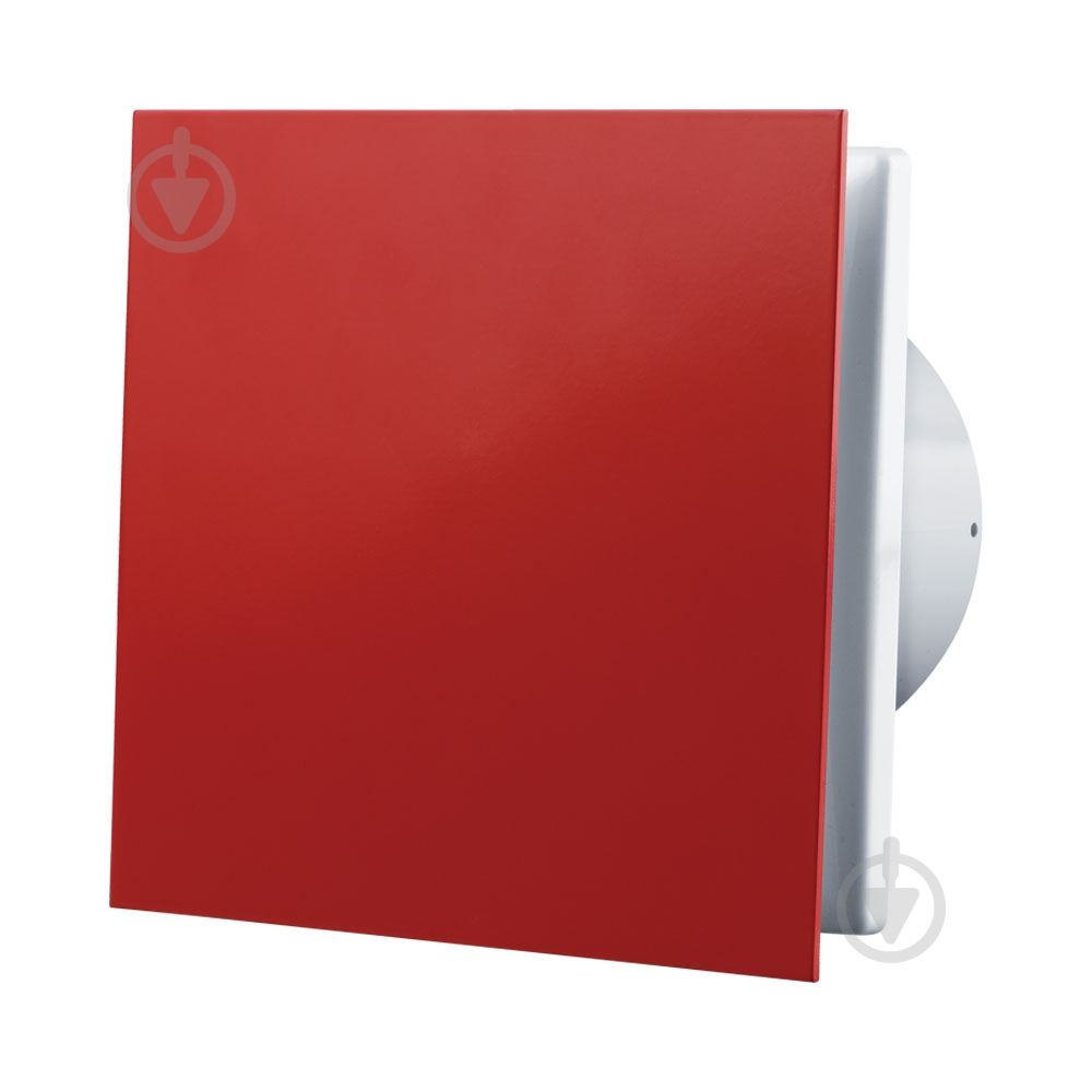 Вытяжной вентилятор Вентс Солід червоний 100 - фото 1