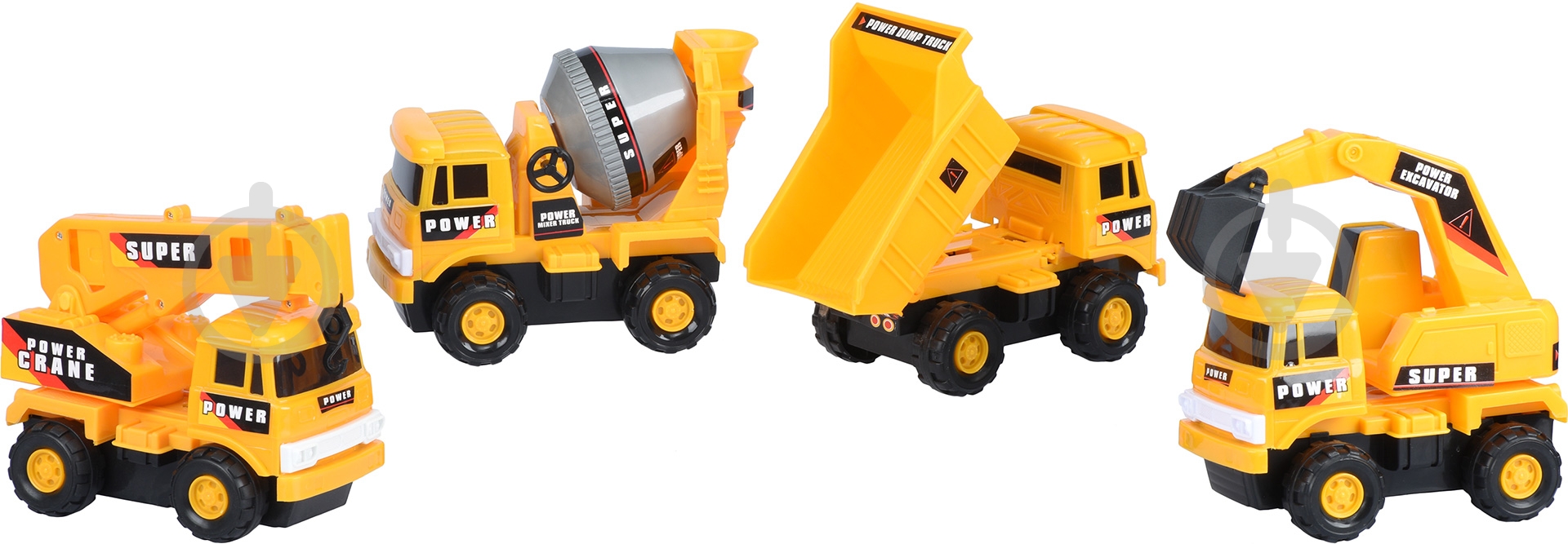 Машинка Same Toy Builder 4 шт. R1806Ut - фото 1 Машинка Same Toy Builder 4 шт. R1806Ut - фото 1