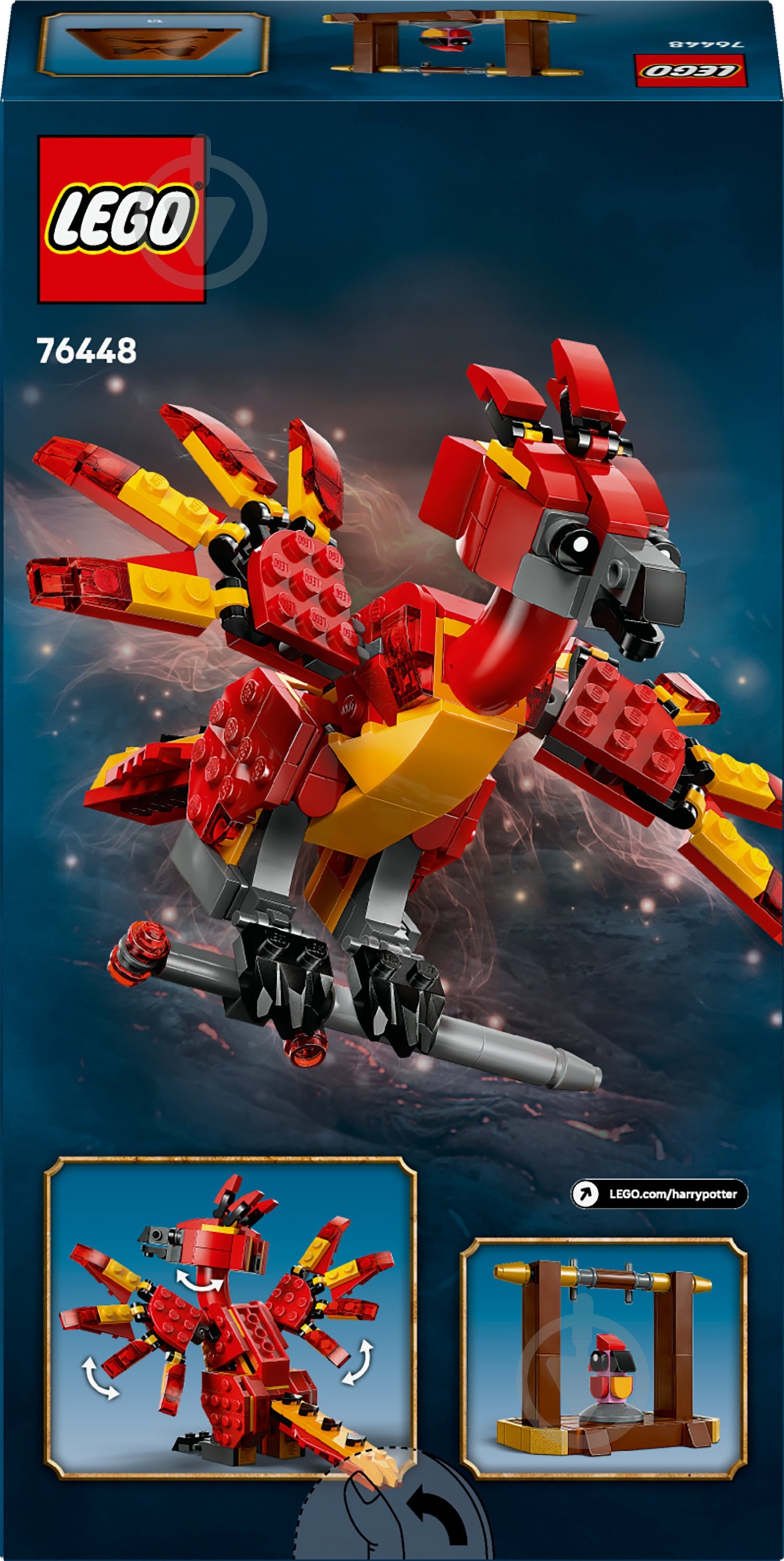 Конструктор LEGO Harry Potter Фоукс: фенікс Дамблдора 76448 - фото 2